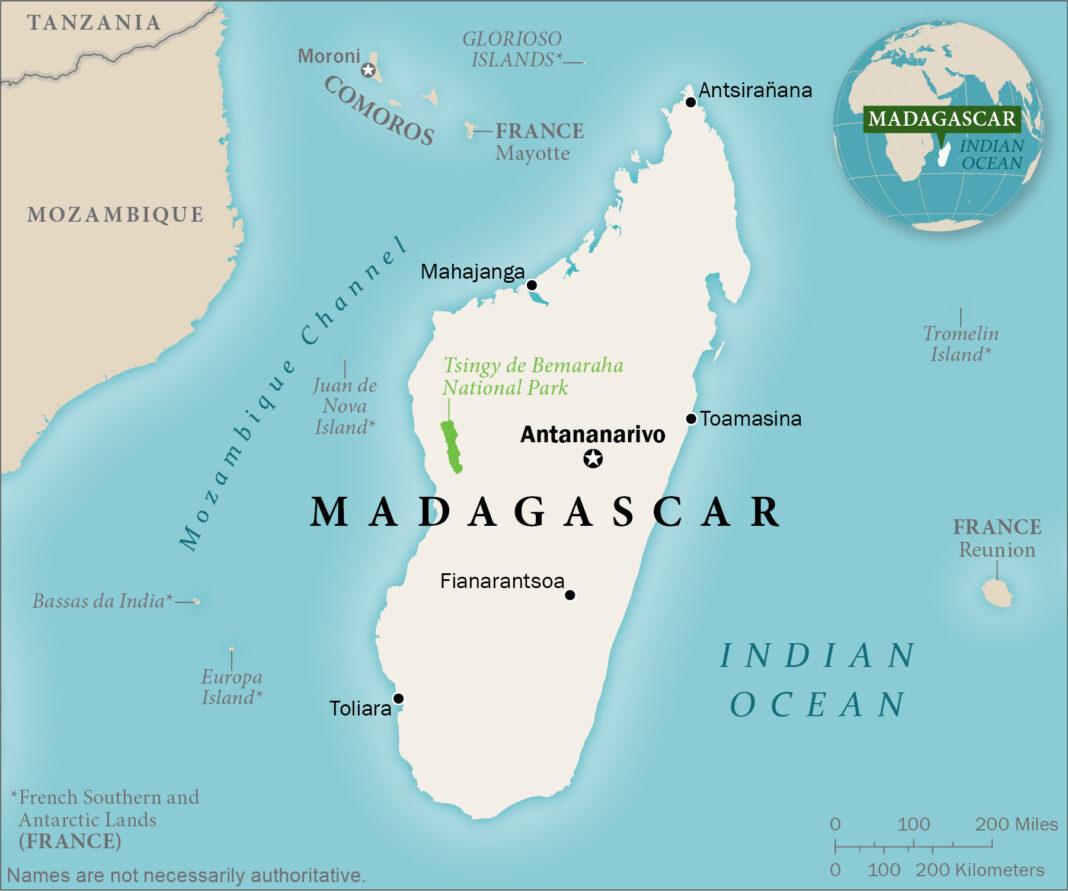 Madagascar Map