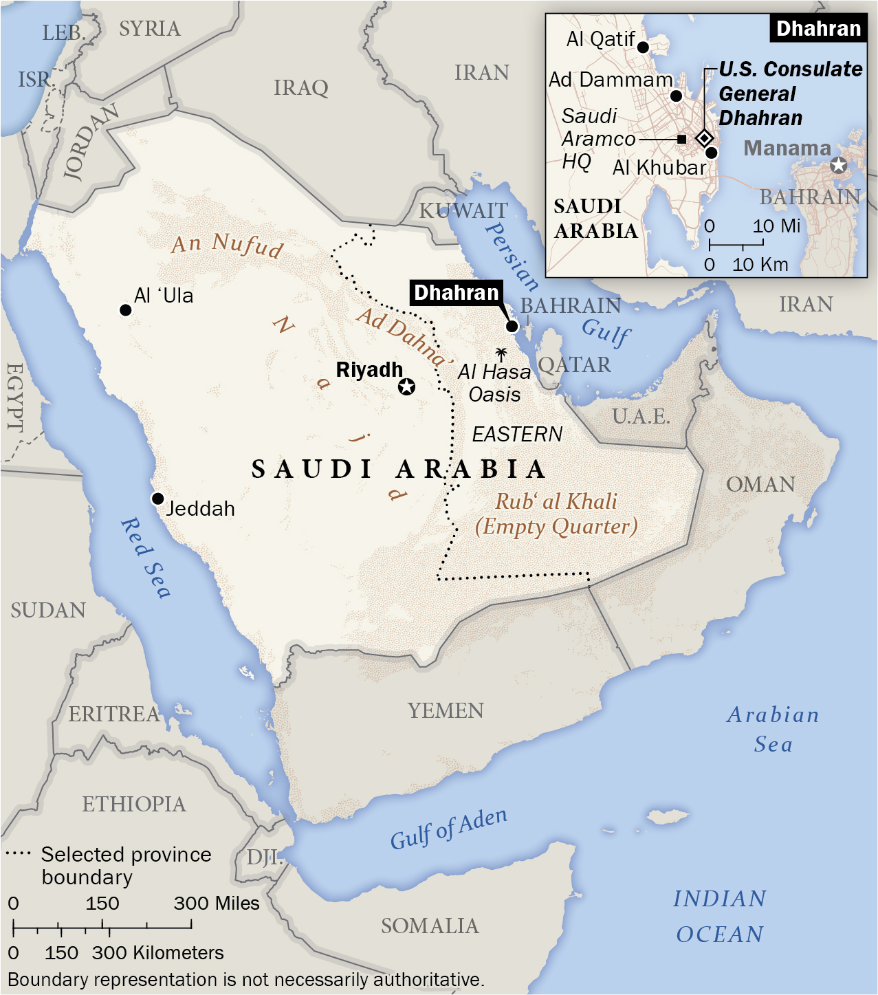 Saudi Arabia Map