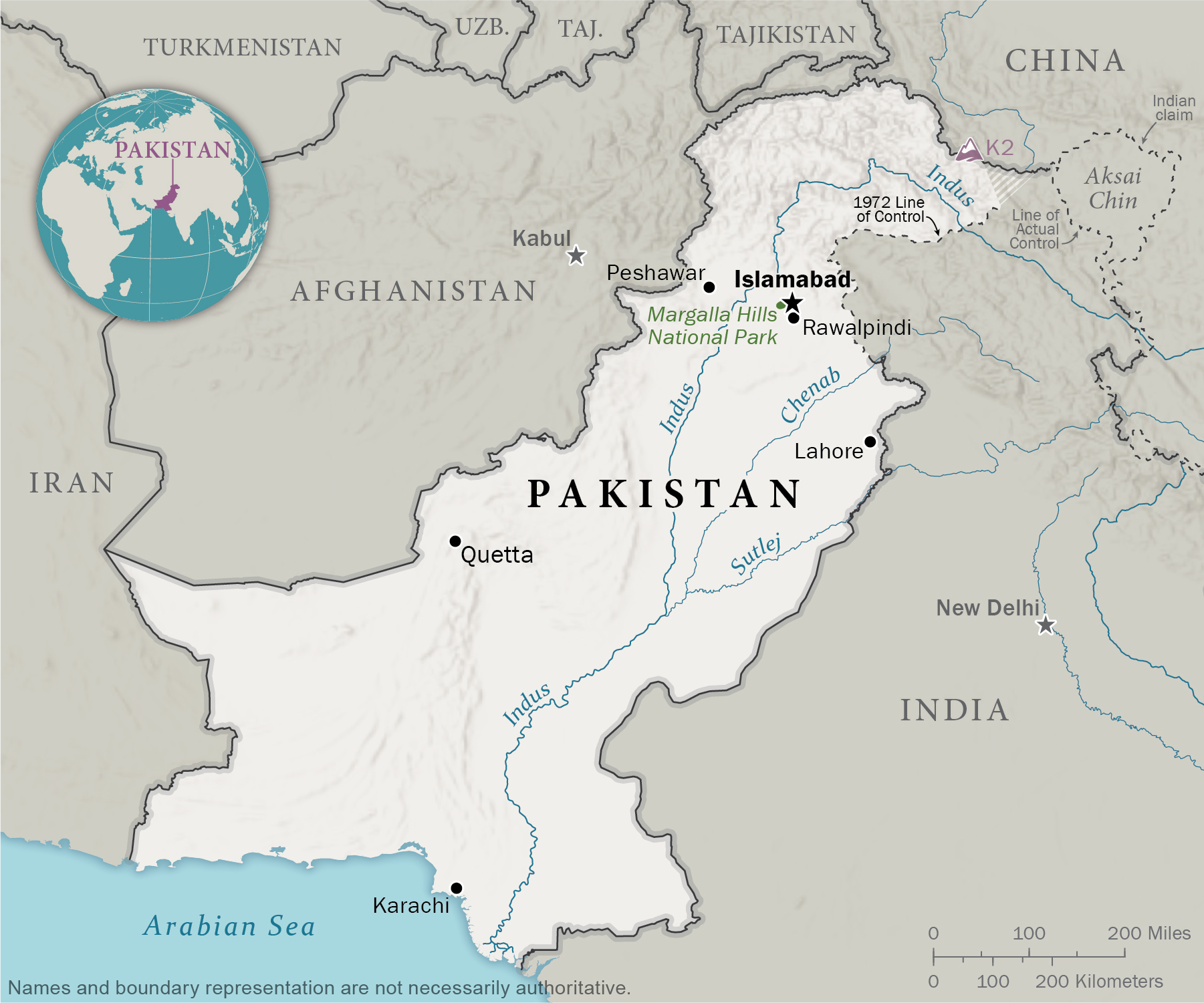 Pakistan Map