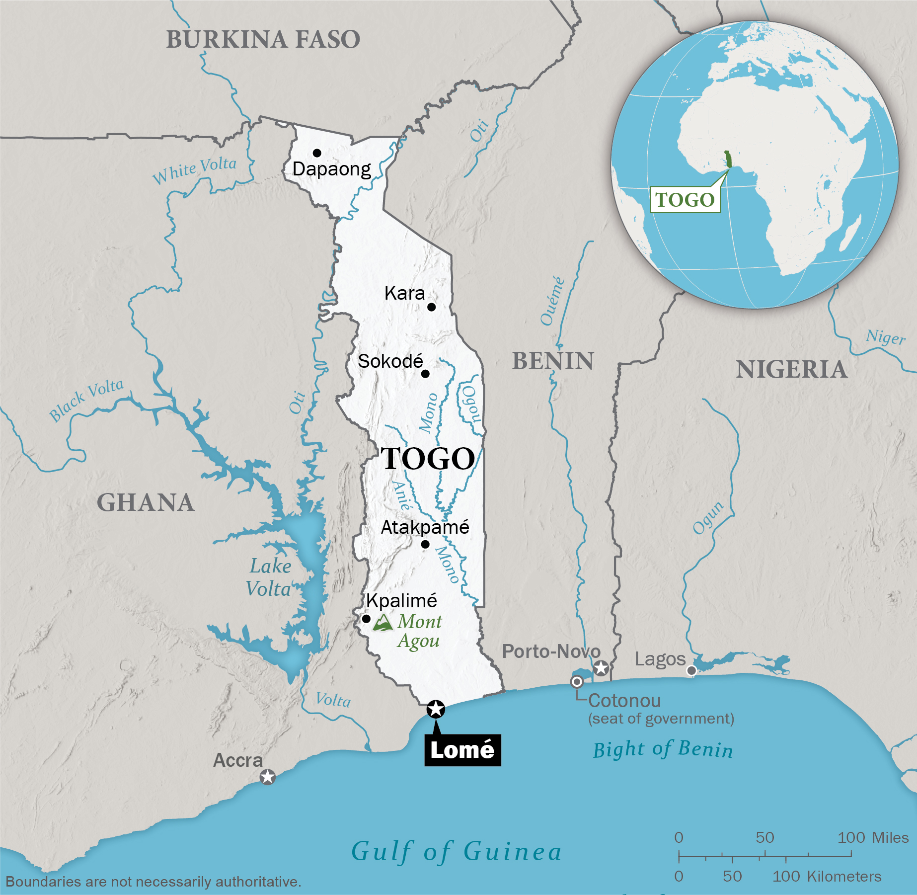 Togo Map